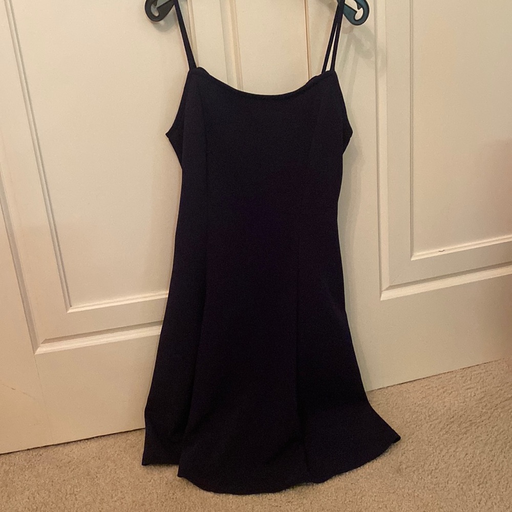 Cute, formal navy blue dress